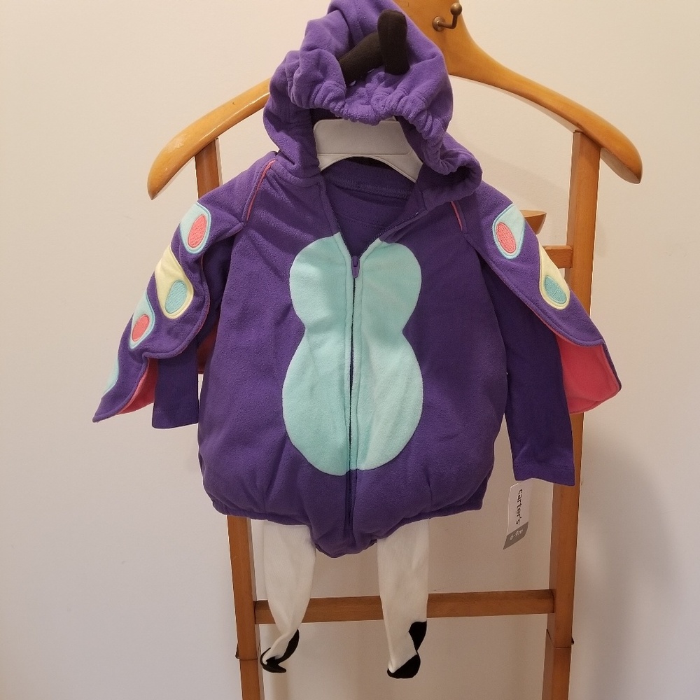 Carter's Butterfly Costume 3 piece  Halloween Costume 6 - 9 months - Picture 2 of 8